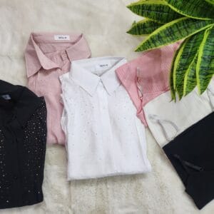 Shirt with Camisole Combo Set