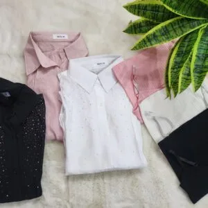 Shirt with Camisole Combo Set