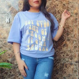 Pastel Dreams Oversized Tee