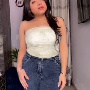 Mesh Top- Cargo Combo Set